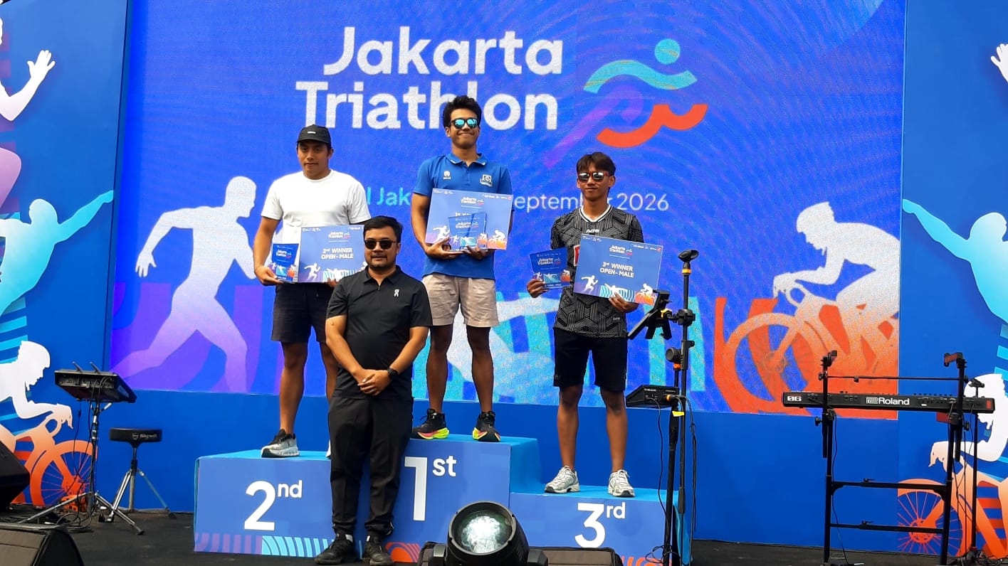 Jakarta Triathlon 2026, Ajang Multi Sport berlangsung di Pantai Carnaval Ancol